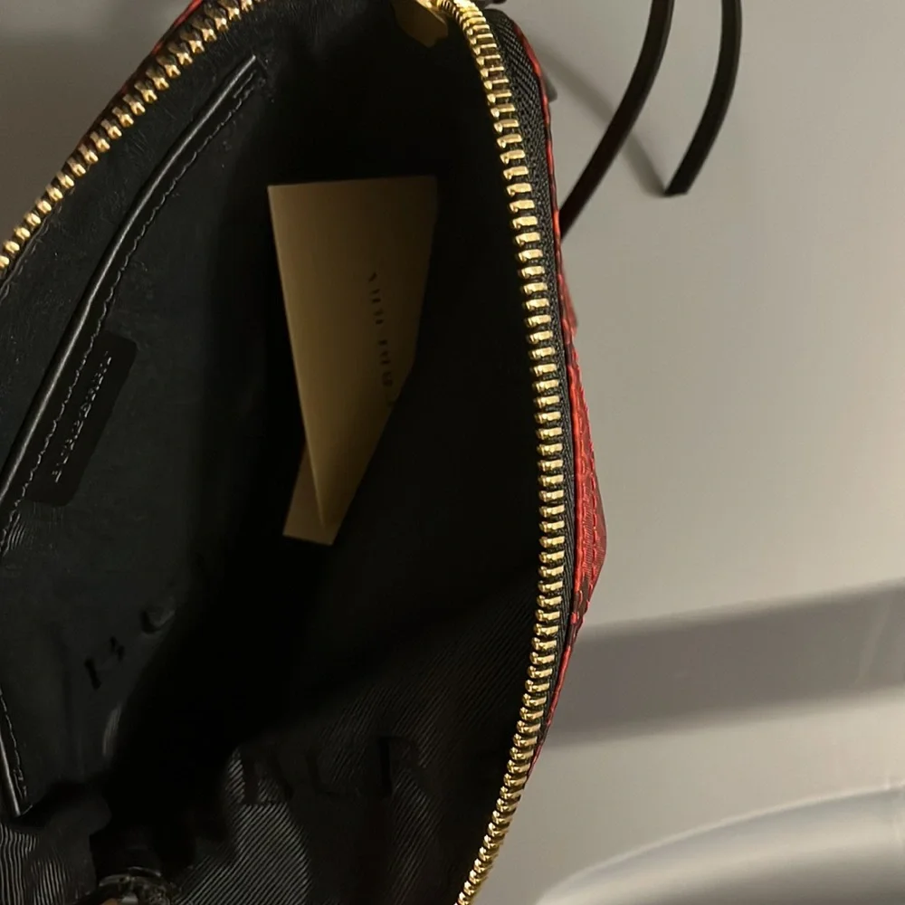 Burberry Large burgundy red Pouch - Picture 4 of 5